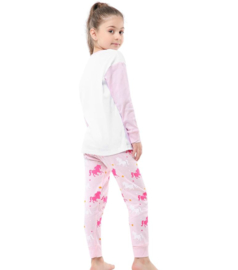 Eenhoorn Unicorn pyjama roze + GRATIS ketting