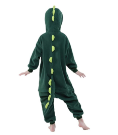 Onesie Draak huispak groen + GRATIS hanger