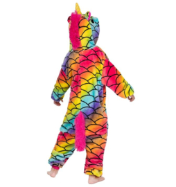 Eenhoorn Unicorn Onesie zeemeermin + GRATIS ketting