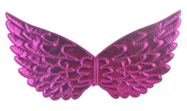Prinsessen vleugels fel roze