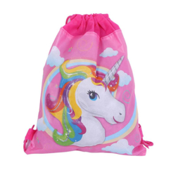 Eenhoorn unicorn rugzak fel roze