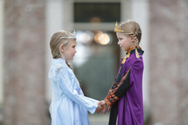 Disney Frozen 2 Anna jurk + GRATIS kroon
