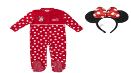 Minnie Mouse Onesie + GRATIS haarband