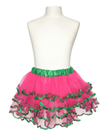 Ballet rokje roze groen