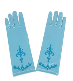 Elsa Frozen handschoenen blauw met opdruk