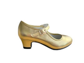 Spaanse schoenen goud