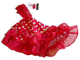 Spaanse kleedje Barbie Rood/Wit