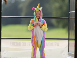 Eenhoorn Unicorn Onesie regenboog + GRATIS ketting