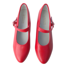 Spaanse schoenen rood dames