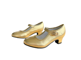 Spaanse schoenen goud