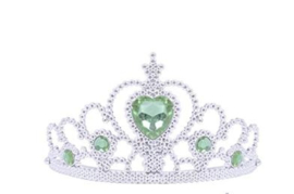 Prinsessen kroon groen