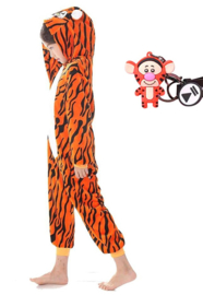 Onesie Teigetje huispak tijger  + GRATIS hanger