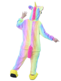 Eenhoorn Unicorn Onesie regenboog + GRATIS ketting