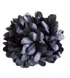 Spaanse haar bloem zwart XL