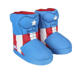 Captain America pantoffels sloffen boots kinderen