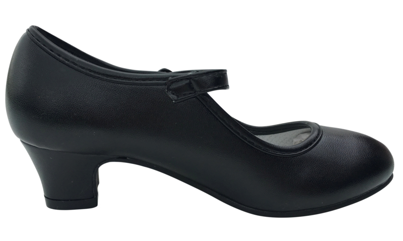 Heerlijk twaalf Kwade trouw Spaanse schoenen zwart | SPAANSE SCHOENEN | Spaansejurk Nederland