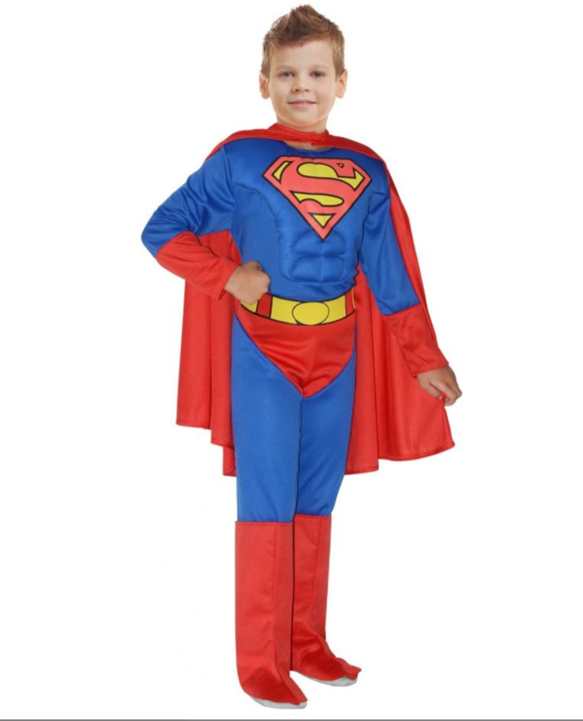 worst Snoep Kapitein Brie Superhelden kostuum verkleedkleding verkleedpak + GRATIS hanger |  Spaanskleedje.be