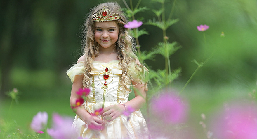 Fabriek Verlichting maatschappij Belle kleedje prinsessen + GRATIS accessoire | Spaansejurk Nederland