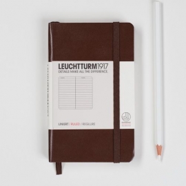 Leuchtturm1917 Colour notitieboek Gelinieerd 9 x 15 cm (Pocket) Tabacco