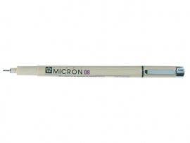 Sakura Pigma Micron 08 pen 0.50mm zwart of kleur