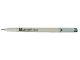 Sakura Pigma Micron 08 pen 0.50mm zwart of kleur