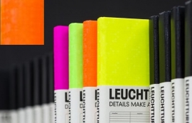 Leuchtturm1917 LIMITED ED Notitieboek Gelinieerd 14.5 x 21cm (A5) NEON Oranje