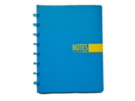 Brepols notitieboek A5 gelinieerd hemelsblauw