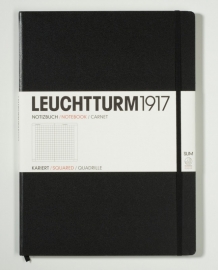 Hardcover Notitieboek Leuchtturm1917 Geruit Master SLIM  - A4