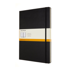 Moleskine Classic A4 Hardcover Gelinieerd Zwart Notitieboek (21× 29.7 cm)