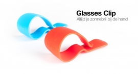 Bobino Glasses Clip brilclip voor in de auto rood [2158]