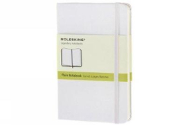 Moleskine notitieboek blanco White 9x14cm (pocket)