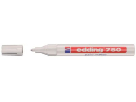 Viltstift Edding 750 Lakmarker Rond 2-4mm Wit