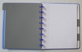 xx Trendy Atoma notitieboek A5+ met tabs gelinieerd lavendel [1975]