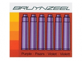 Bruynzeel inktpatronen Violet PAARS