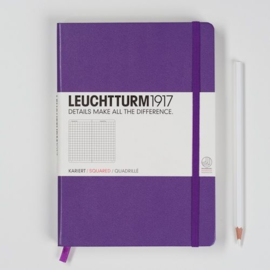 Leuchtturm1917 Colour Notitieboek Geruit 14.5 x 21cm (A5) violet