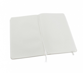 Moleskine Notitieboek Blanco WIT 13x21cm (A5) [2355]