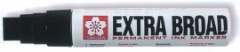 Sakura EXTRA BROAD permanent ink marker zwart XL