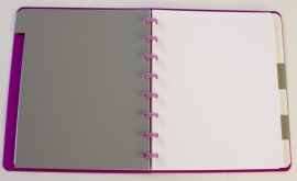 Trendy Atoma notitieboek A5+ met tabs blanco limoen [1984]