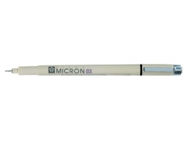 Sakura Pigma Micron 03 pen 0.35mm zwart of kleur
