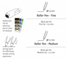 Moleskine Roller Pen 0,7mm Medium [1627]