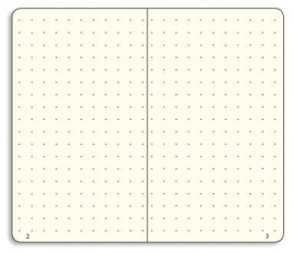 xx Leuchtturm1917 Notitieboek Dotted 14.5 x 21cm (A5)  Rood  [2603]