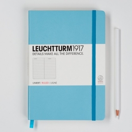 Leuchtturm1917 Notitieboek Gelinieerd 14.5 x 21cm (A5) Turquoise