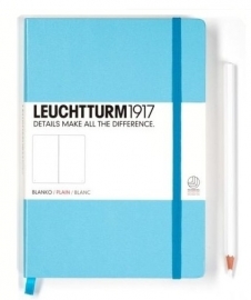 Leuchtturm1917 Notitieboek Blanco 14.5 x 21cm (A5) Turquoise