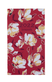 2022 Brepols FLO & FLEUR weekagenda rood