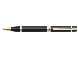 SHEAFFER 300 Gift Collection Rollerball  Black Gold Zwart