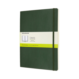 Moleskine Classic XL Softcover Blanco Mirte Groen Notitieboek (19 × 25 cm)