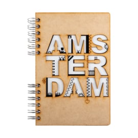 Komoni Notitieboek Blanco Amsterdam - A6