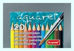 Bruynzeel Aquarelpotloden set 20 stuks MXZ in blik