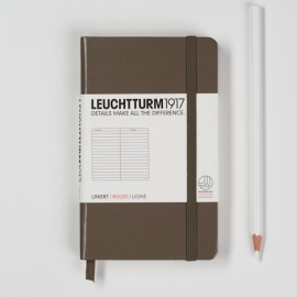 Leuchtturm1917 Colour notitieboek Gelinieerd 9 x 15 cm (Pocket) taupe