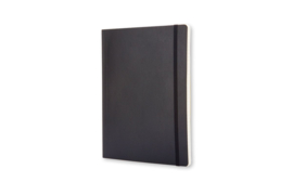 Moleskine Classic XL Softcover Gelinieerd Zwart Notitieboek (19 × 25 cm)